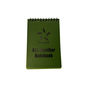 Libreta Waterproof  Verde 4x6 Inch