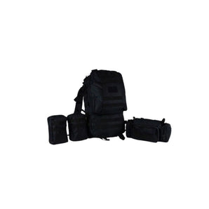 Mochila 40 Litros Modelo Refugio Negra
