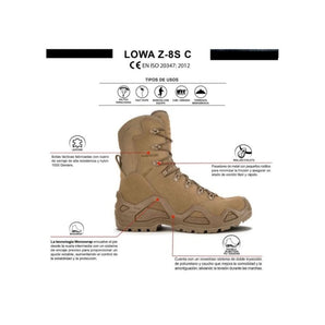 Botas Lowa z-8s
