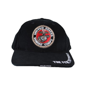 Gorro Usmc Con Logo Negro