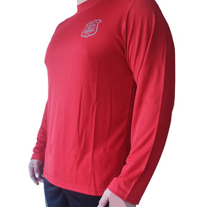 Polera Deportiva Modelo Ejército Manga Larga Hombre