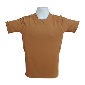 Polera Deportiva Dry Fit Aero Tabaco