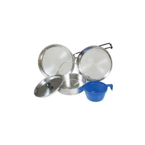 Set Mesa 5 Piezas En Acero Inoxidable