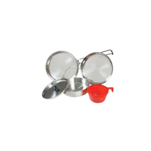 Set Mesa 5 Piezas En Acero Inoxidable