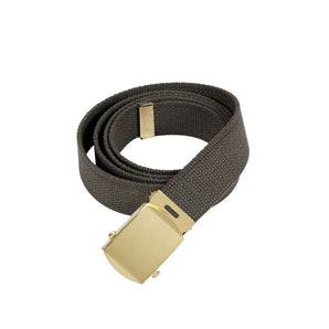 Cinturón Hebilla Dorada 44 Inch