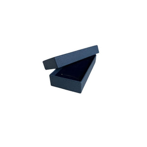 Caja De Cartón Para Llavero Azul