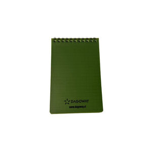 Libreta Waterproof  Verde 4x6 Inch