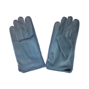 Guante de Cuero Gris Para Hombre