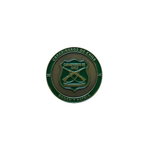 Moneda Diseño Fuerzas Armadas Color 50 Mm